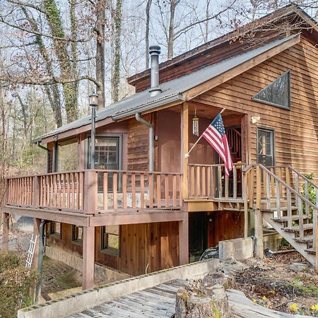 Charming Cabin With Fire Pit And Decks About 7 Mi To Helen Sautee Nacoochee المظهر الخارجي الصورة